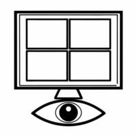 International observers monitoring election integrity concept as Medium shot of international election observers intently monitoring polling stations and data centers Camera follo Square Square vector