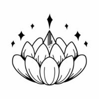 Loy Krathong with Floating Gems concept as Create a illustration of a Loy Krathong surrounded by floating gems isolated against a white background The design highlights the Square Square vector