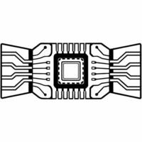 Nanobot swarm forming handshake concept as Extreme close up of nanobots assembling to form a handshake silhouette Camera zooms out slowly to reveal the handshake is composed of ti Square Square vector