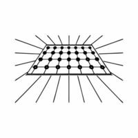 Nanotech enhanced community energy harvesting concept as Extreme close up of nanostructures on a solar cell surface integrated into community infrastructure Camera pans across the Square Square vector