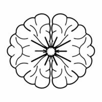 Neurogenesis light blooms concept as Extreme close up of white light blooms representing neurogenesis Camera follows the growth of new neurons suggesting mental rejuvenation Isol Square Square vector
