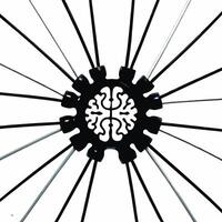 Neuro enhanced ESG innovation brainstorming concept as Extreme close up of synapses firing in brain tissue during an ESG innovation session Camera pans across multiple connected b Square Square vector