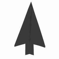 Plain gradient with rising paper airplane concept as Dolly shot following a paper airplane rising against a plain gradient background The planes trajectory forms an upward arrow s Square Square vector