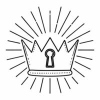 Plain white background with glowing holographic key icon symbolizing business access and leadership concept as A clean plain white background featuring a glowing holographic key ic Square Set 4 Square vector