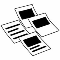 Plain white space with floating ESG data points concept as Dolly shot moving through a plain white space with floating semi transparent ESG data points Camera pans to reveal ample Square Square vector