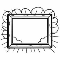Prediction weather map election frame concept as Medium shot of a frame styled like a weather map representing election predictions Camera pans across the map revealing different Square Square vector