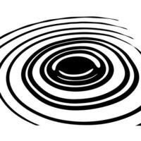 Prediction ripples in integrity secured pool concept as Close up of ripples representing poll predictions in a pool secured by integrity measures Camera slowly tracks ripple movem Square Square vector
