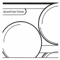 Quantum foam bargain bubbles concept as Extreme close up of quantum foam where tiny bubbles rapidly form and pop Each bubble contains a product image and price Camera moves throu Square Square vector