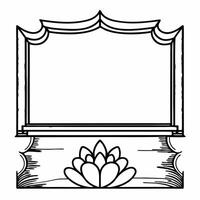 Santa with a Floating Krathong concept as Illustrate Santa releasing a floating Krathong on a river The design features glowing reflections and ample copy space for festive messag Square Square vector