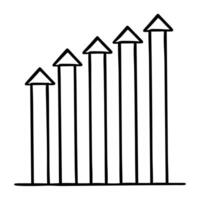 Soft Abstract Business Graph with Bokeh Lights concept as An abstract business graph ascending with bokeh light effects The camera pans upward symbolizing growth innovation and po Square Set 2 Square vector