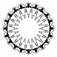 Spontaneous group meditation concept as Wide shot of diverse people spontaneously joining a meditation circle in a park Camera slowly pans across faces showing various stages of r Square Square vector