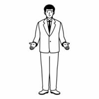 Surprise endorsement announcement concept as Wide shot of a politicians shocked expression as a surprise endorsement is announced Camera zooms in on the handshake between politici Square Square vector