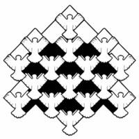 White dove peace tiles concept as Minimal design of white dove silhouettes forming a seamless pattern Camera follows the doves flight paths across the tiles Symbolizes inner peac Square Square vector