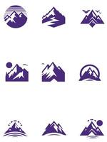 Stylish Peak Collection Design vector