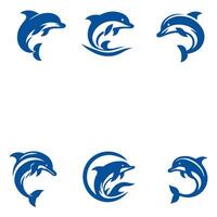 Blue Dart collection logo design vector