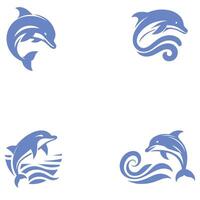 Echo Dolph collection logo design vector