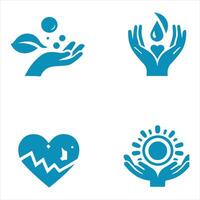Calm Vibes collection logo design vector