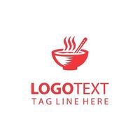Simply Bowl Logo Design vector