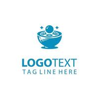 The Bowl Spot Logo Design vector