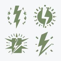 Spark Nation collection logo design vector