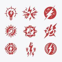 Ion Surge collection logo vector