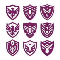 Defenders Hold collection logo design vector