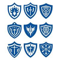 Rising Bushido collection logo design vector