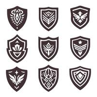 Thunder Katana collection logo design vector
