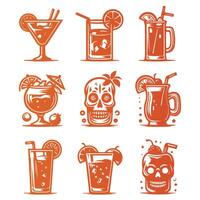 Sip Sation collection logo design vector