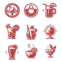 Spark Zing collection logo design vector