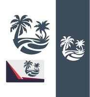 Tidal Treasures Beach Logo vector
