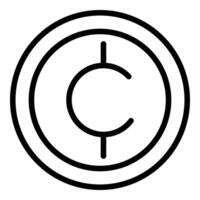 Cent and money icon concept vector