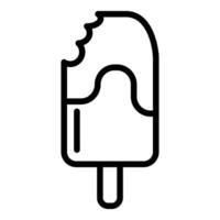 Icecream and dessert icon concept vector