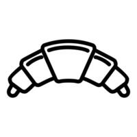 Croissants and bakery icon concept vector