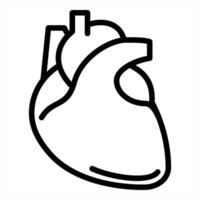 Human Heart icon concept vector