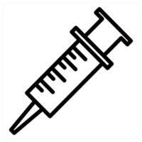 Injection icon concept vector