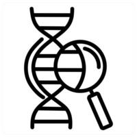 DNA Structure icon concept vector