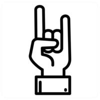 You Rock and music icon concept vector