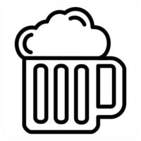 Alcohol Drink and beverage icon concept vector