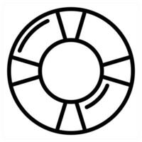 Life preserver icon illustration vector