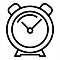 Alarm Clock and clock icon concept vector