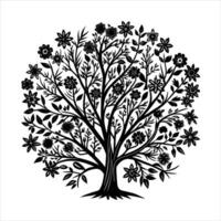 Symbolic Celtic Tree vector