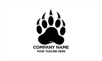 black sharp claw icon silhouette vector