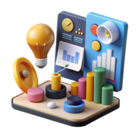 Data-Driven Insights Visualizing Business Growth Innovation png