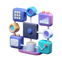System Integration Data Flow Process Automation png