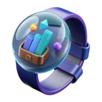 Smartwatch Data Visualization Trends, Insights, Progress Tracking png