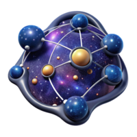 Cosmic Web Exploring the Interconnectedness of Celestial Bodies png