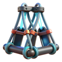 3D Model Abstract Kinetic Sculpture png