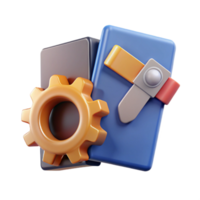 System Configuration Gear, Interface, and Settings png