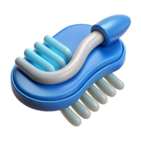 Innovative Tongue Cleaner 3D Render of a Modern Oral Hygiene Tool png